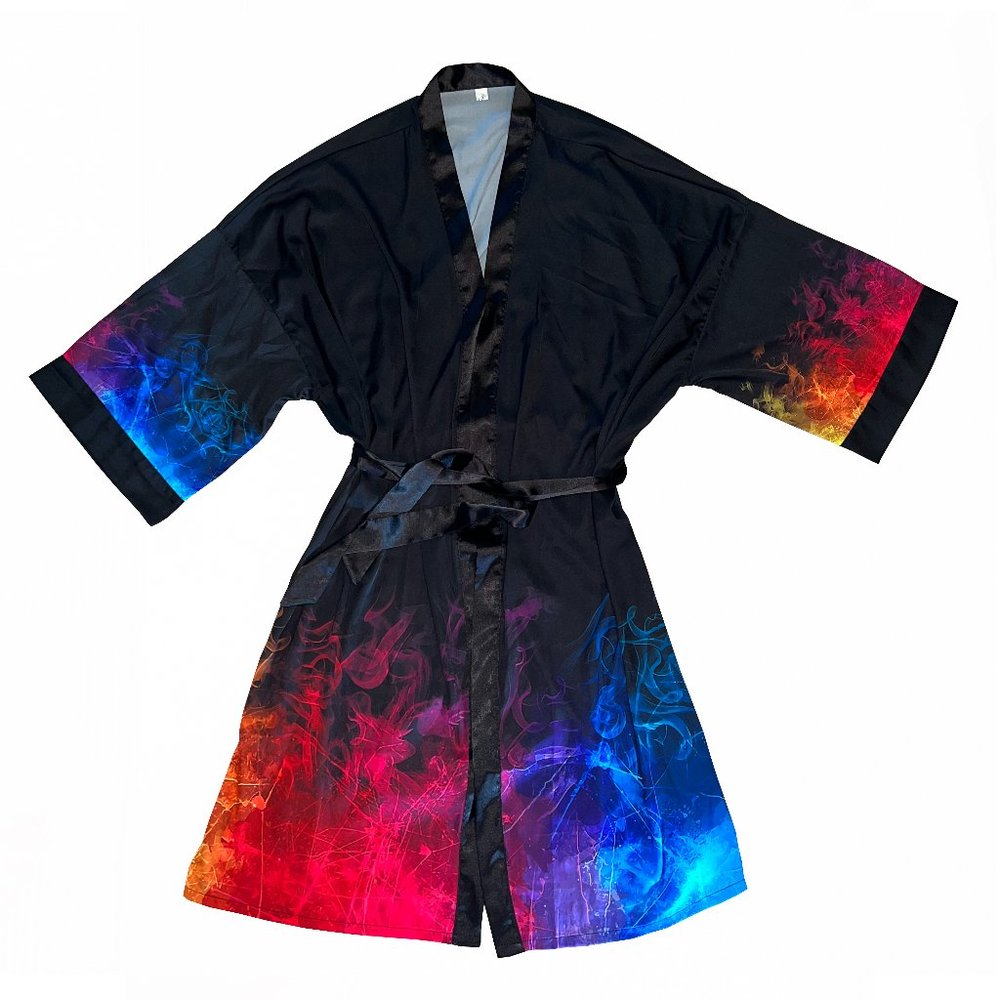Gorgeous Multi-colored Robe, Women's size L-XL
